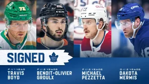 Maple Leafs Secure Michael Pezzetta with Two-Year Deal Amid Offseason Shakeup