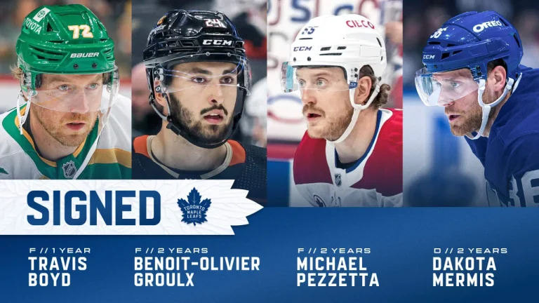 Michael Pezzetta Maple Leafs contract