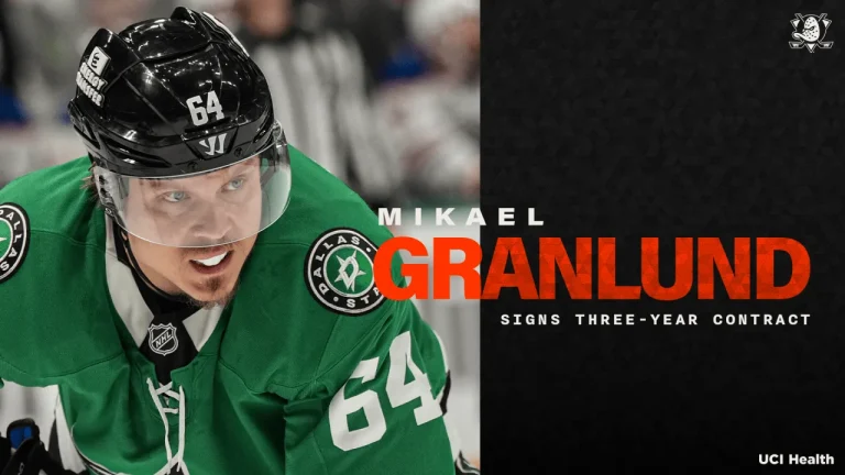 Mikael Granlund Ducks contract