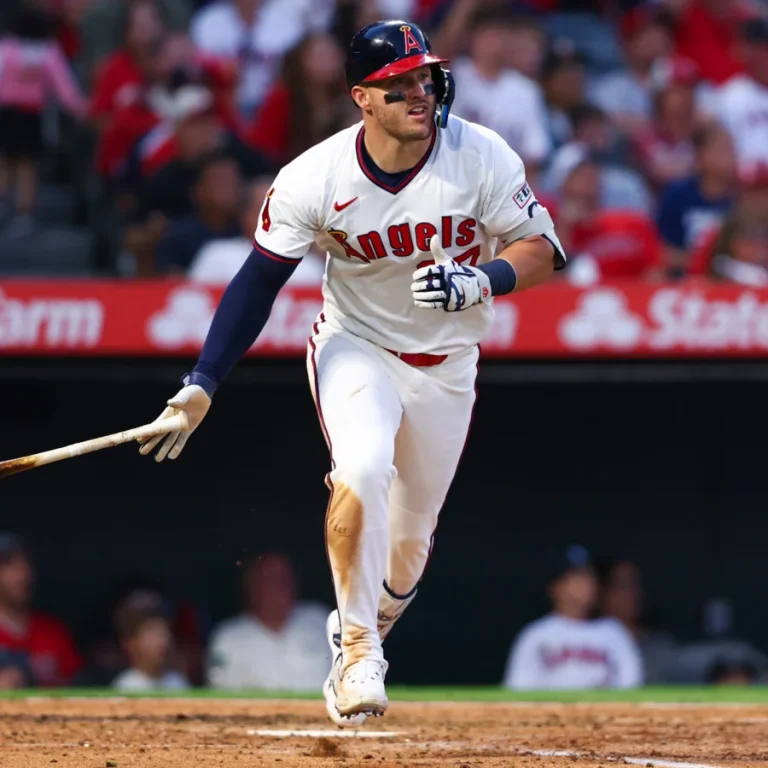 Mike Trout Angels return