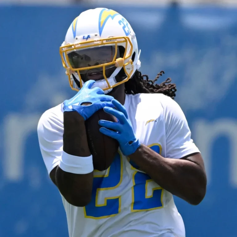 Najee Harris Chargers injury report