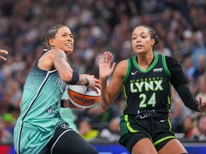 Napheesa Collier Shines with 30 Points as Minnesota Lynx Edge New York Liberty in Thrilling Finals Rematch