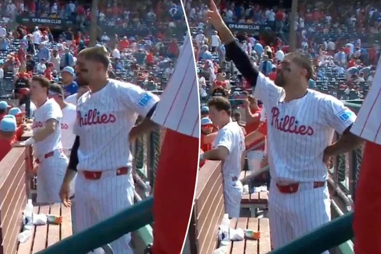 Nick Castellanos Phillies fan exchange