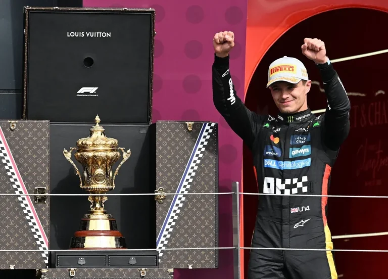 Nico Hulkenberg British GP podium