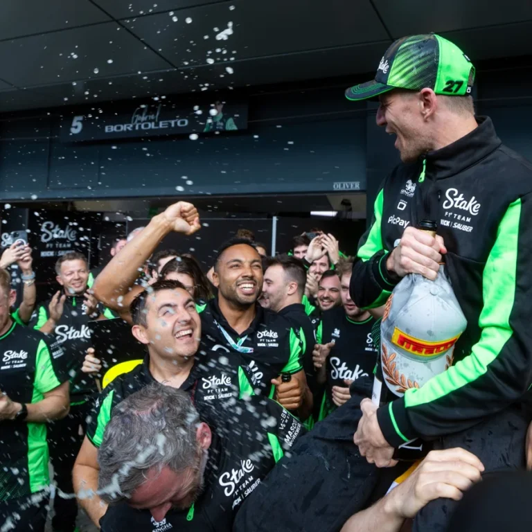 Nico Hulkenberg’s Surreal First Podium Sparks Massive Sauber Celebration After British GP Triumph Nico Hulkenberg’s Surreal First Podium Sparks Massive Sauber Celebration After British GP Triumph