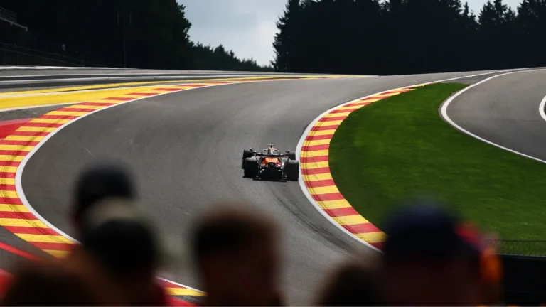 Oscar Piastri Belgian GP FP1
