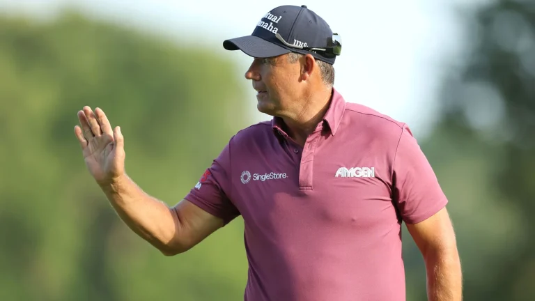 Padraig Harrington ISPS HANDA lead