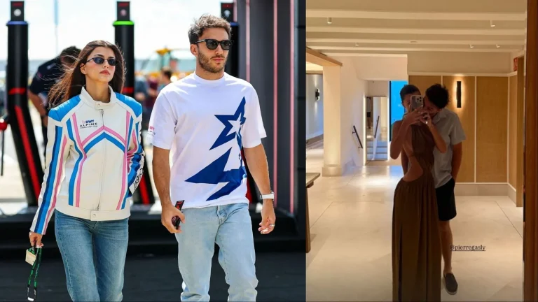 Pierre Gasly girlfriend Kika Gomes