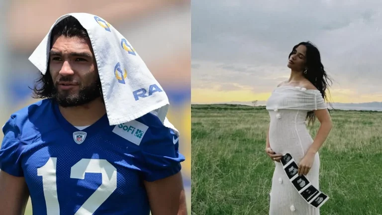 Puka Nacua girlfriend baby bump