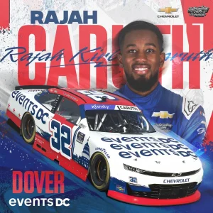 Rajah Caruth Set for NASCAR Xfinity Series Season Debut at Dover in No. 32 Car
