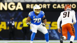 Rashawn Slater Signs Record $114M Deal, Becoming NFL’s Highest-Paid Offensive Lineman