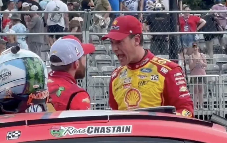 Ross Chastain Joey Logano Rivalry