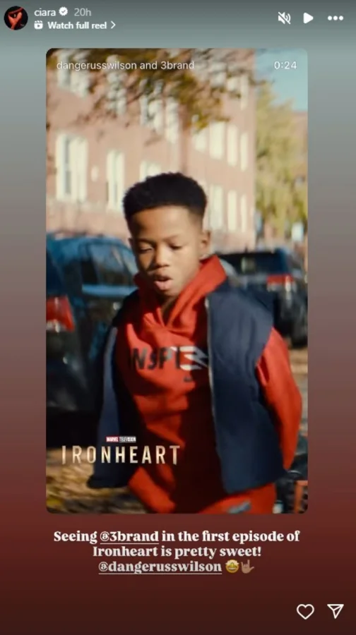 Russell Wilson 3BRAND Marvel debut