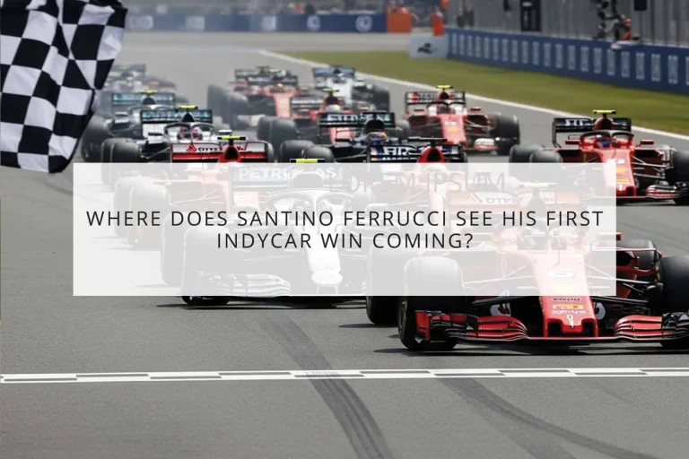 Santino Ferrucci IndyCar rivalry