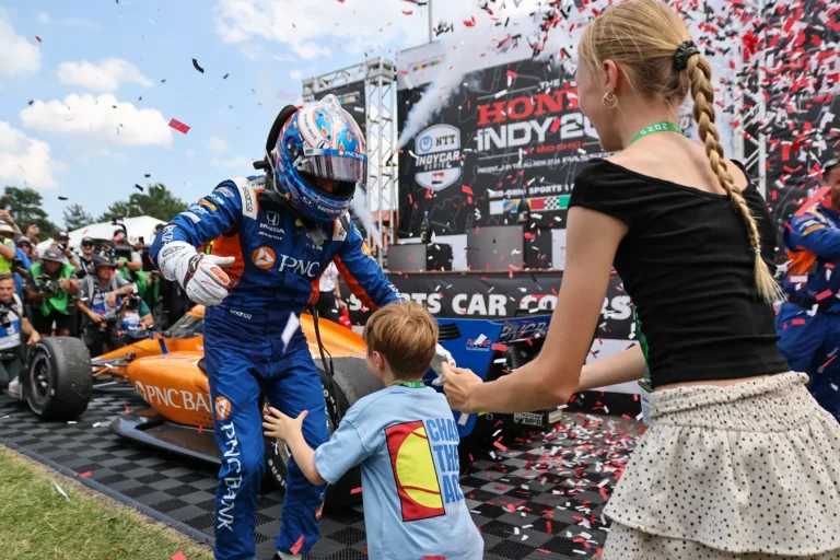 Scott Dixon Mid-Ohio race moment