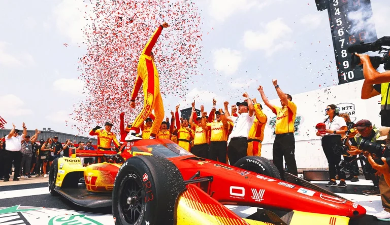 Scott McLaughlin FOX IndyCar reaction