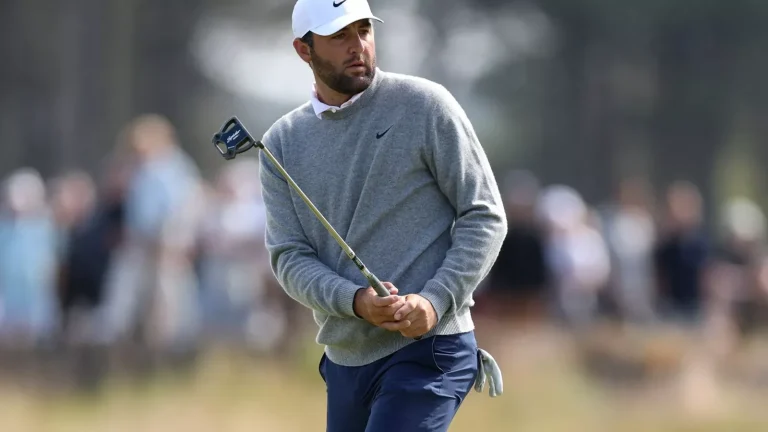 Scottie Scheffler UK golf differences