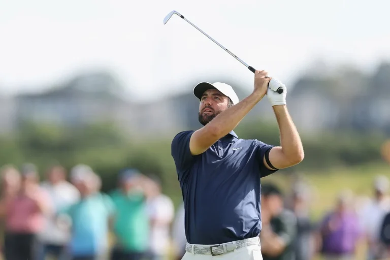 Scottie Scheffler family golf balance