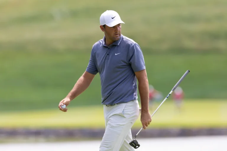 Scottie Scheffler links golf challenge