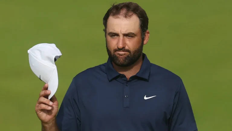 Scottie Scheffler new hairline