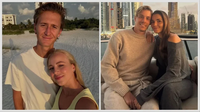 Sebastian Korda girlfriend Ivana Nedved