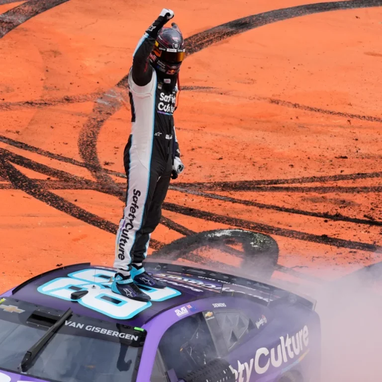 Shane van Gisbergen NASCAR pole