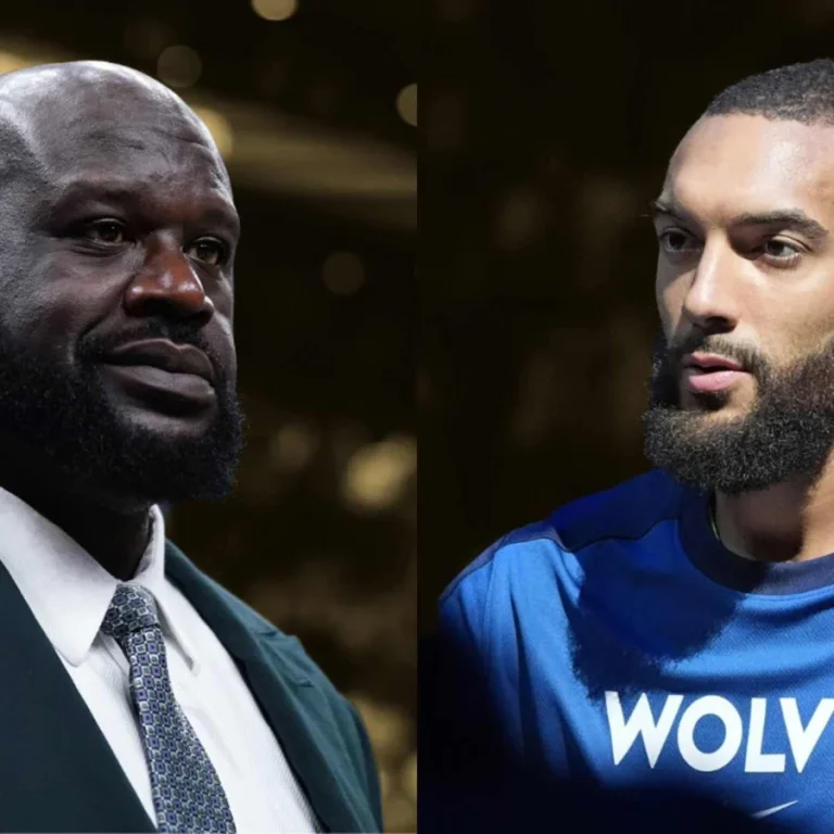 Shaquille O'Neal Rudy Gobert feud
