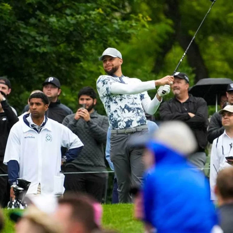 Stephen Curry golf offseason challenge