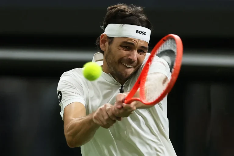 Taylor Fritz Wimbledon 2025 progress