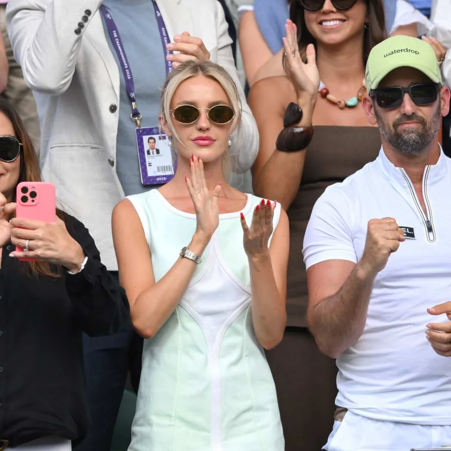 Taylor Fritz Wimbledon girlfriend support Taylor Fritz Wimbledon girlfriend support