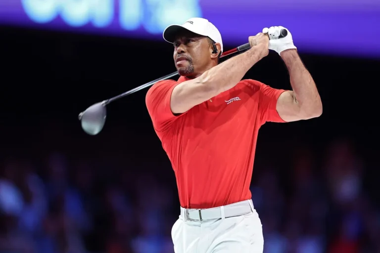Tiger Woods vs Joaquin Niemann comparison