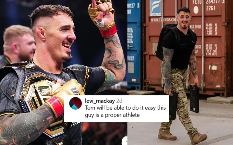 Tom Aspinall Army fitness test