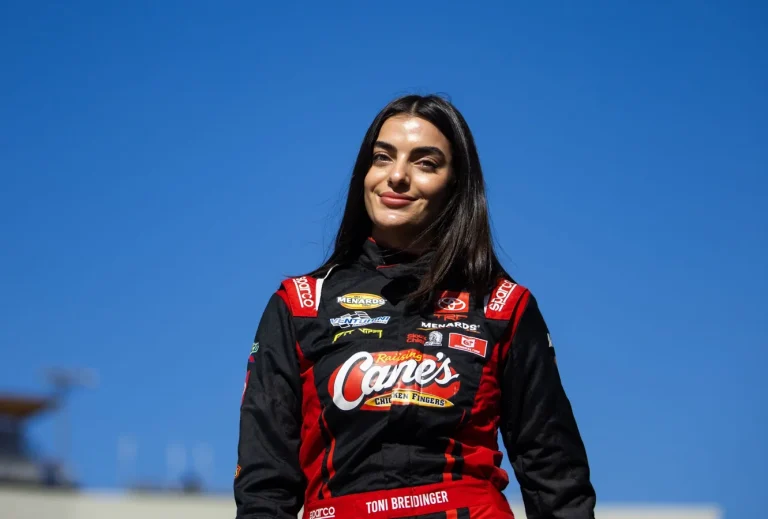 Toni Breidinger Reveals How Fashion Fuels Her NASCAR Racing Success and Defies Stereotypes Toni Breidinger Reveals How Fashion Fuels Her NASCAR Racing Success and Defies Stereotypes
