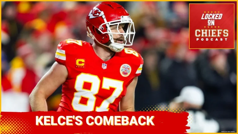 Travis Kelce catching and space awareness