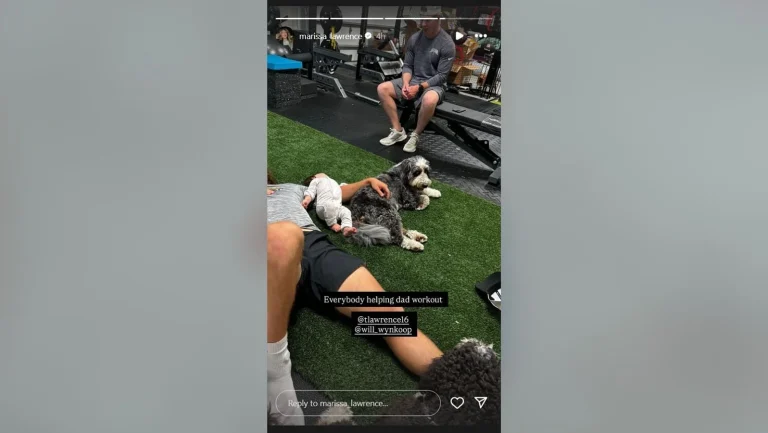 Trevor Lawrence family workout moments