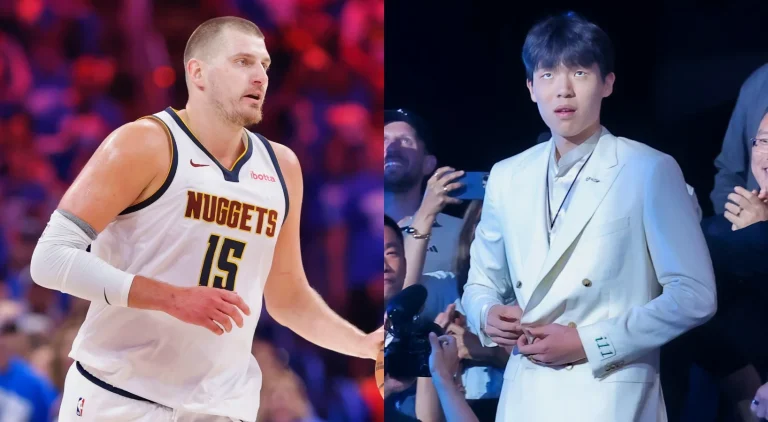 Yang Hansen channels Nikola Jokic