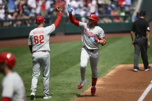 Alec Bohm Shines in Phillies Return as Aaron Nola Struggles in Crucial Comeback Game