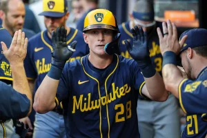 Andrew Vaughn’s Breakout Powers Brewers’ Surge as Mets and Yankees Plunge in MLB Power Rankings