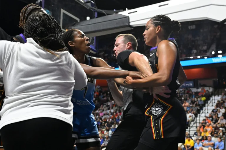 Angel Reese WNBA officials ejections