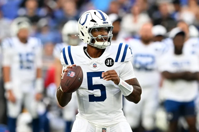 Anthony Richardson Colts quarterback battle
