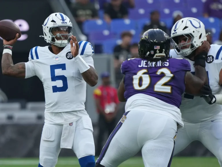 Anthony Richardson Colts quarterback battle