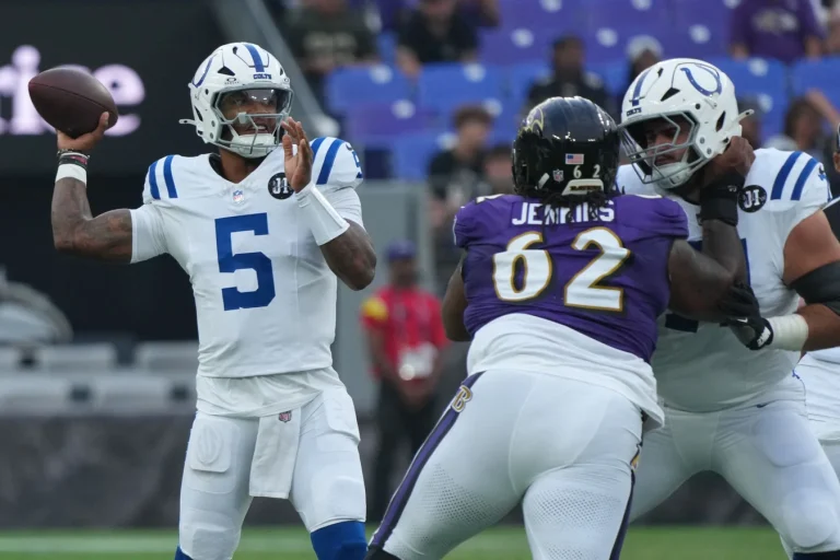 Anthony Richardson Colts quarterback battle