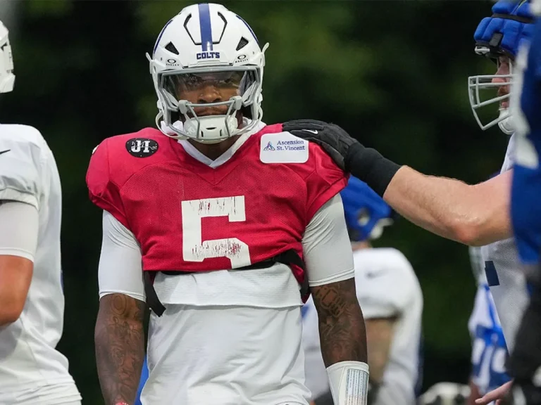 Anthony Richardson Colts starting battle