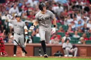 Ben Rice’s 7 RBIs power Yankees in wild 12-8 slugfest over Cardinals