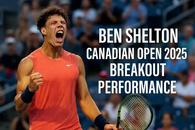 Ben Shelton injury Canadian Open