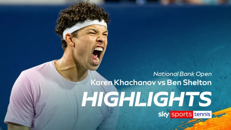 Ben Shelton wins National Bank Open