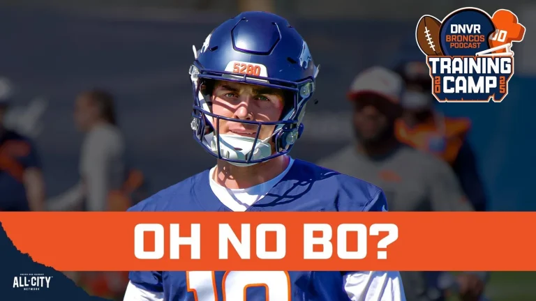 Bo Nix Broncos Training Camp