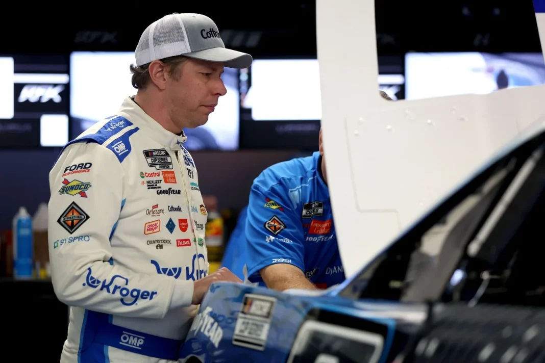 Brad Keselowski NASCAR driver behavior Brad Keselowski NASCAR driver behavior