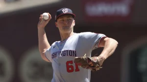 Brad Lord’s pitching excellence powers Nationals to commanding win over Phillies, signaling bright future ahead