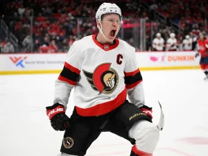Brady Tkachuk Sparks Outrage with No. 12 NHL Winger Ranking: Fans Call Him Overrated Due to His Name